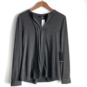 🆕 41 Hawthorn breyson split neck long sleeve stitch fix top size small NWT